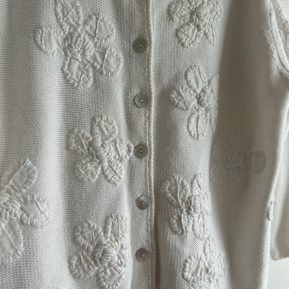 Vintage Susan Bristol Cream Floral Cardigan - Picture 3 of 4